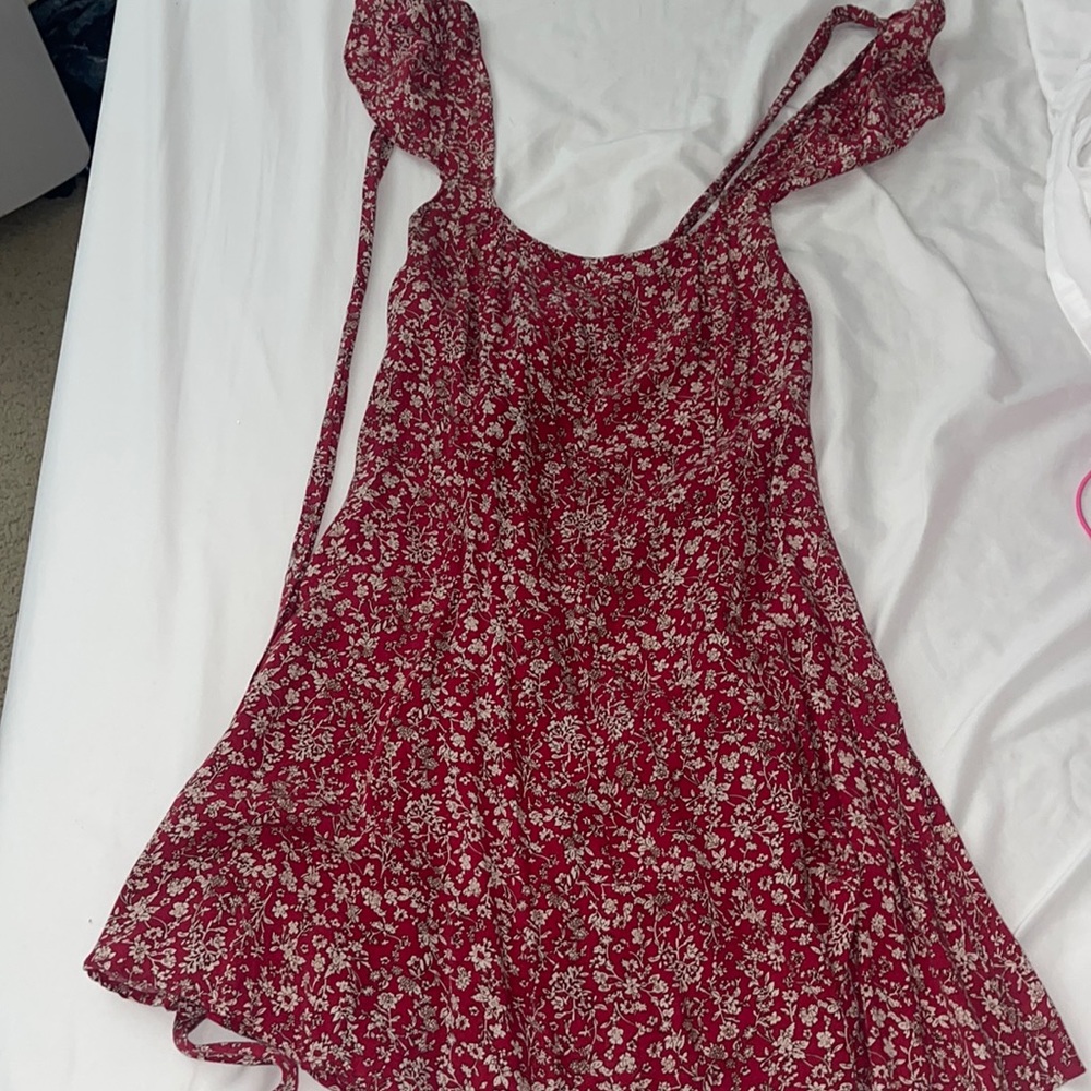 Princess polly red mini summer dress